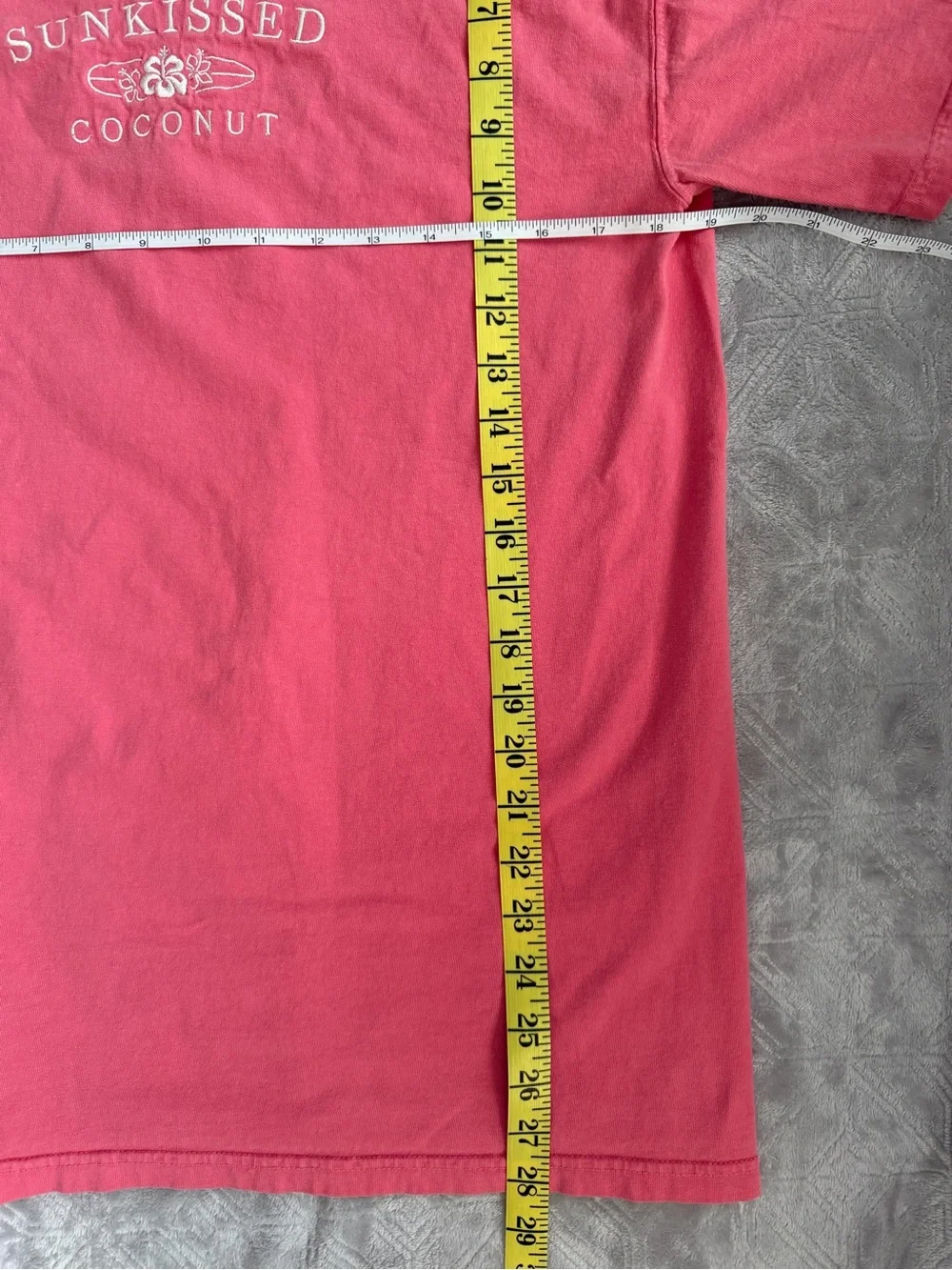 Sunkissed Coconut Coral Tee - Picture 4 of 5